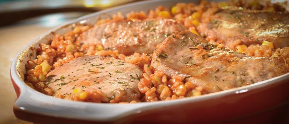 Pork Chops & Rice